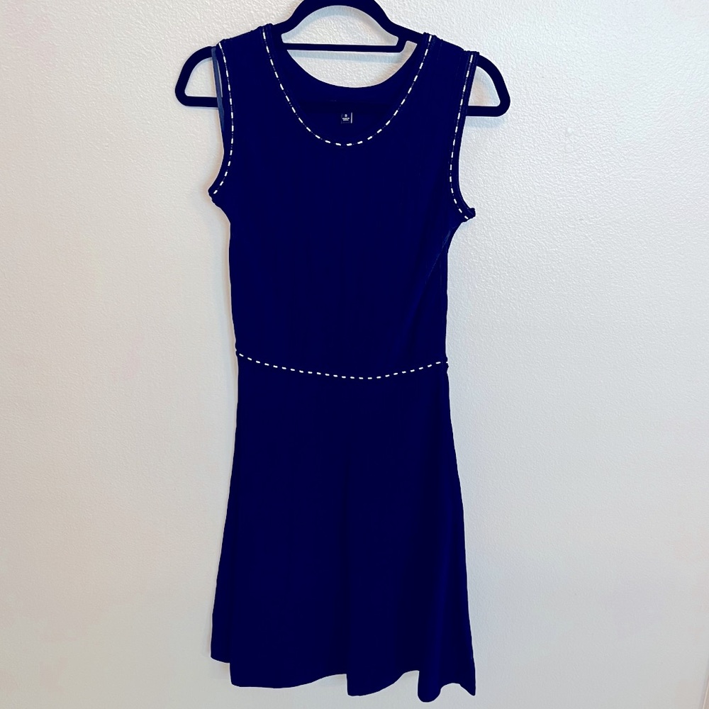 BANANA REPUBLIC Navy Sleeveless Sweater Dress - S